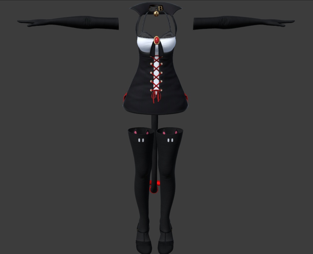 Vampire Kitty (Outfit Only)