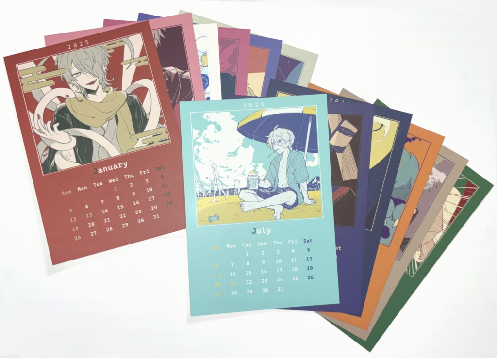 【バラ売り】ベルちゃんカレンダー2025