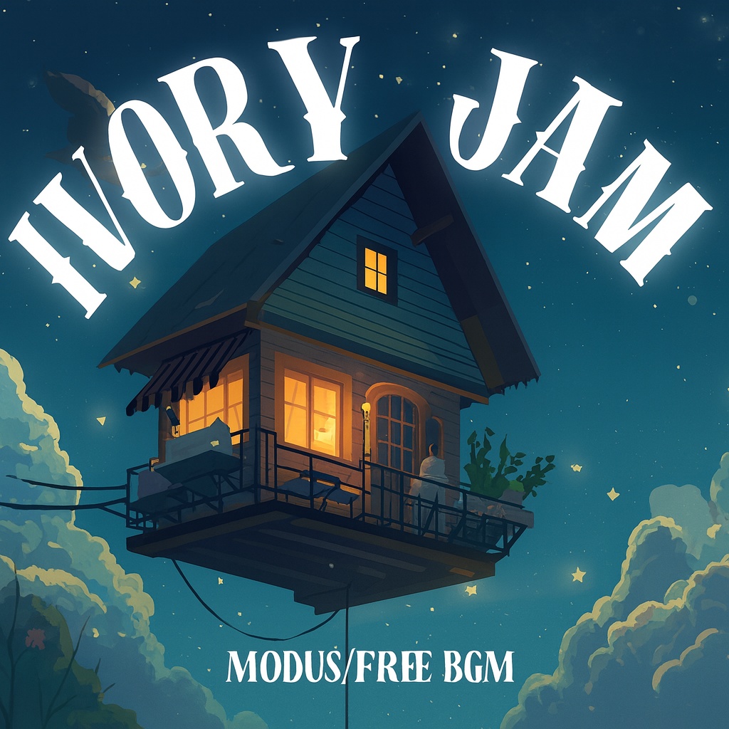 【フリーBGM】Ivory Jam｜Night House