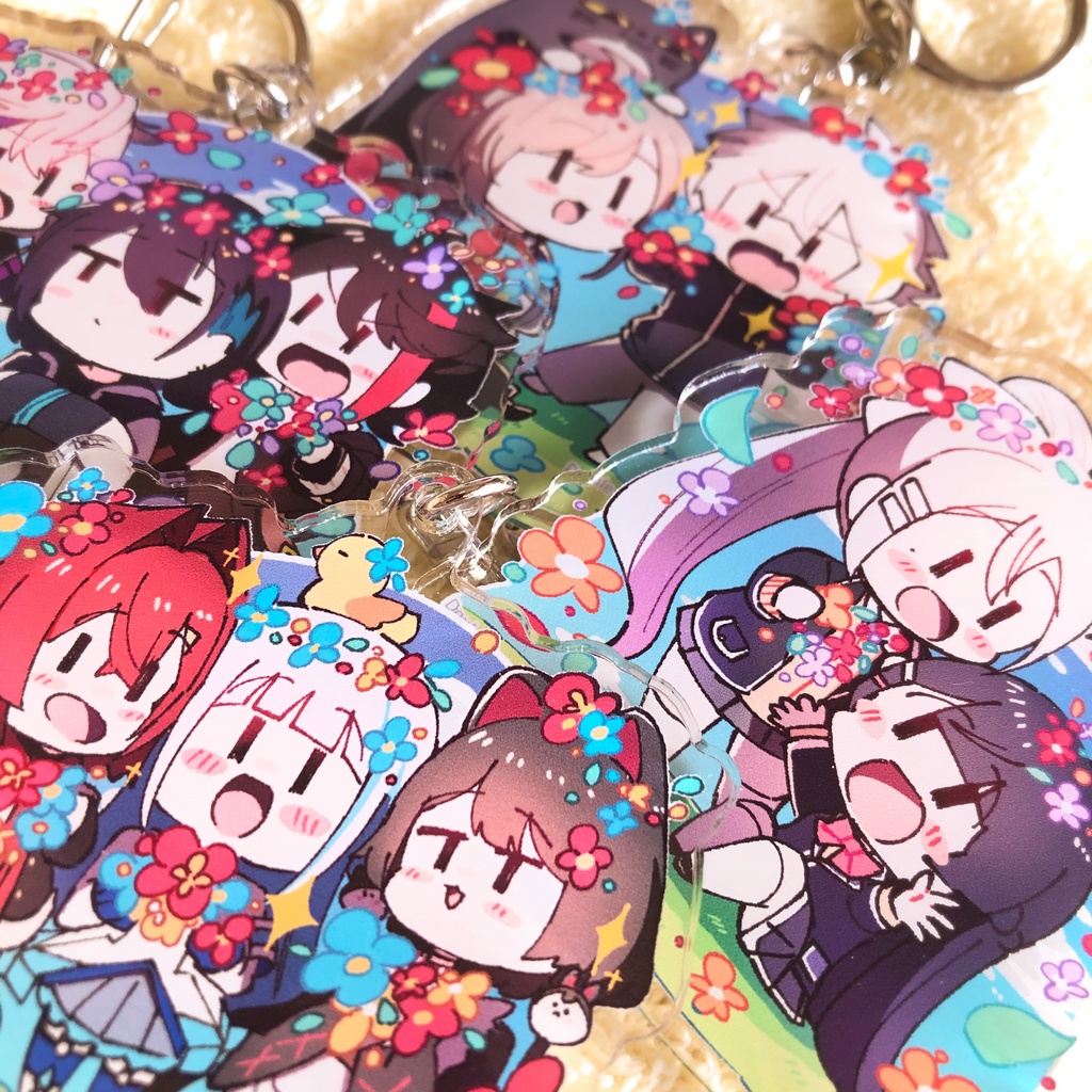 【非公式】にじさんじユニットアクリルキーホルダー【エアコミケ3新作】