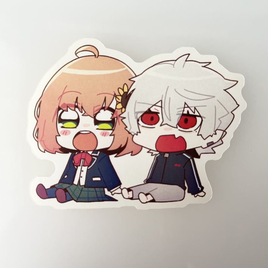 【非公式】くずひまちびキャラステッカー【にじそうさく06新作】