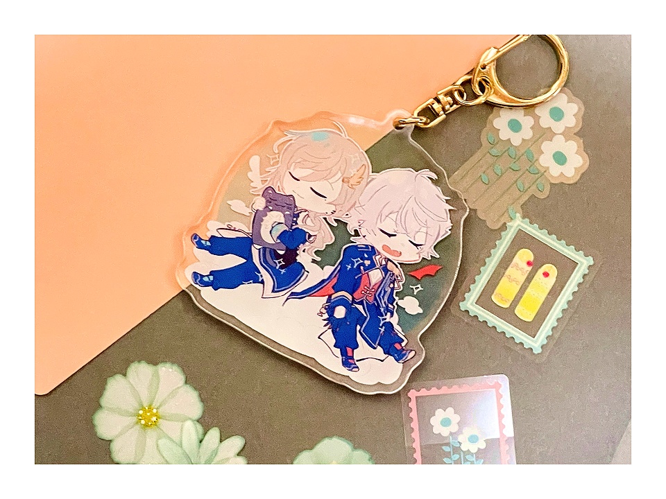【非公式】にじさんじユニットアクリルキーホルダー③【#にじそうさく08新作】