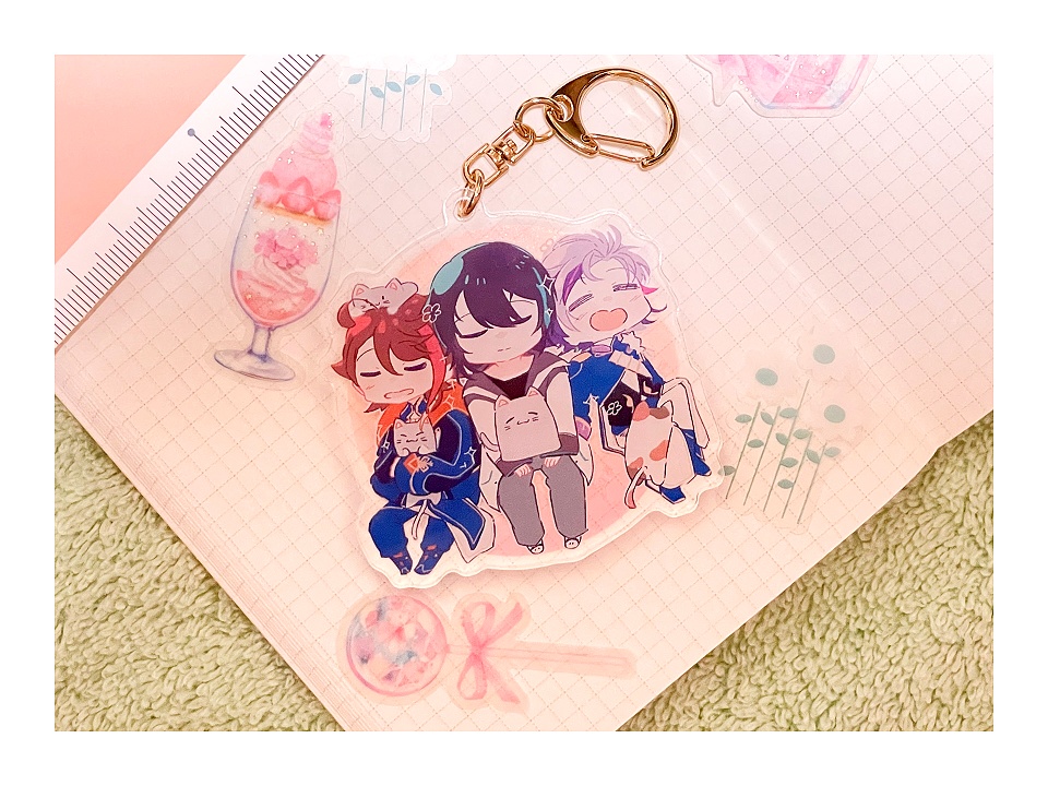 【非公式】にじさんじユニットアクリルキーホルダー③【#にじそうさく08新作】