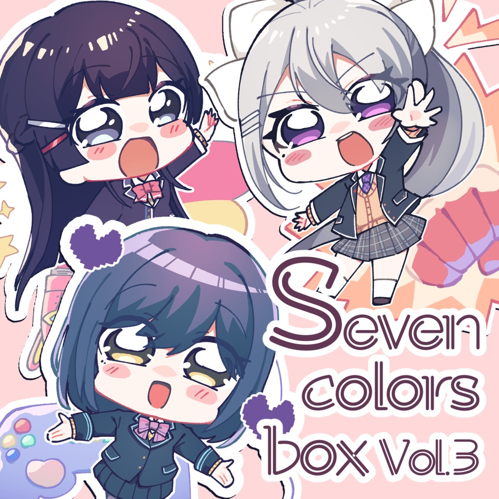 【にじさんじらくがきまとめ本】Seven colors box Vol.3