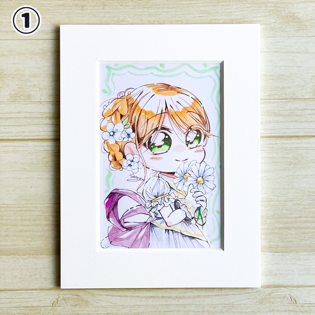 アナログイラスト原画