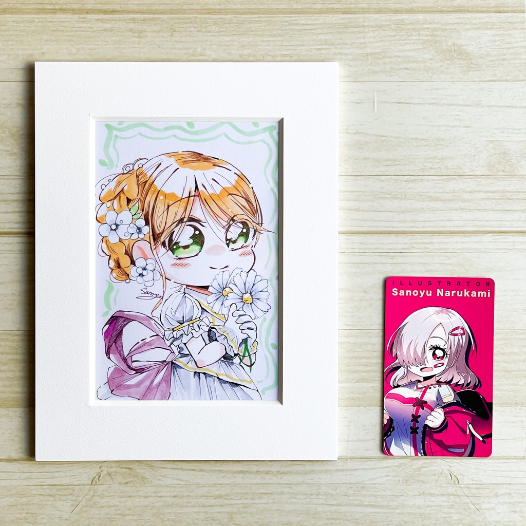 アナログイラスト原画