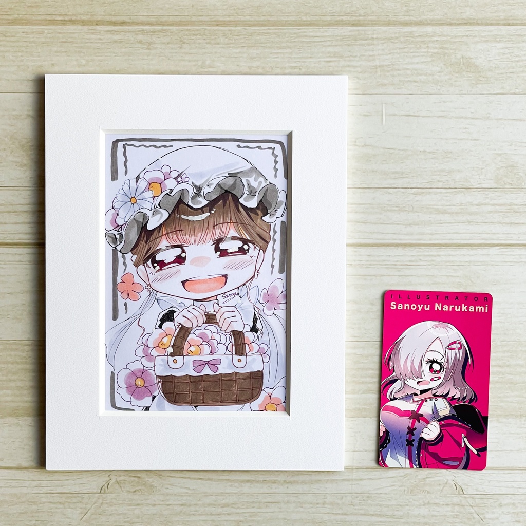 アナログイラスト原画