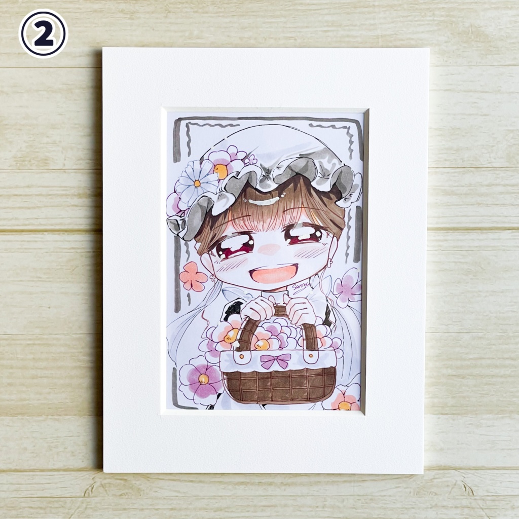 アナログイラスト原画