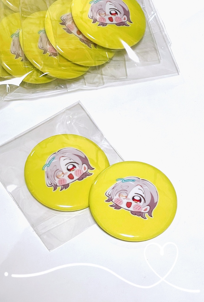 セイランちゃんの缶バッジ