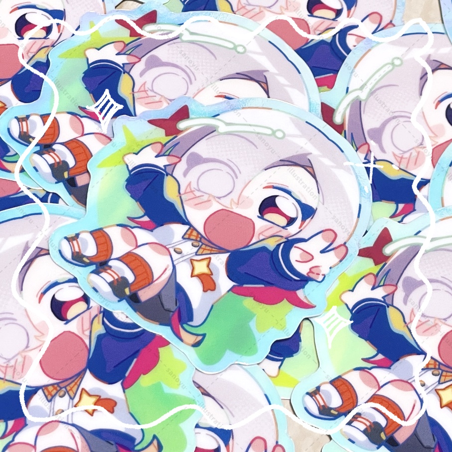 セイランちゃんステッカー