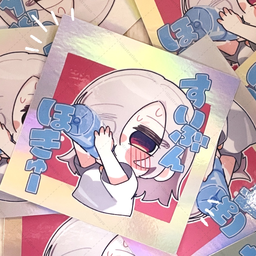 セイランちゃんステッカー