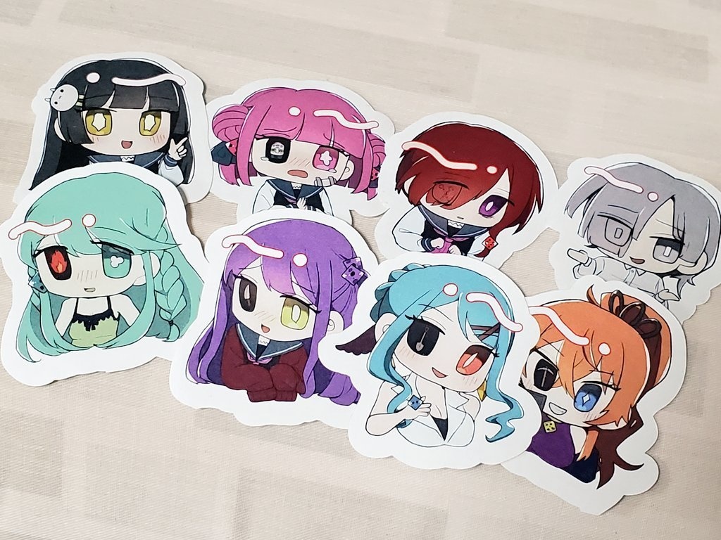 サイコロフレークシールセット