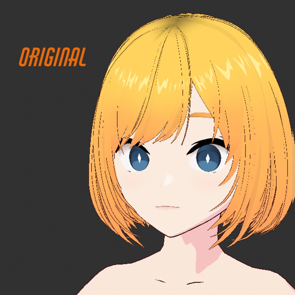 【VRoid】Simplex Hair Texture Set - 13 Colors 髪テクスチャ【無料】