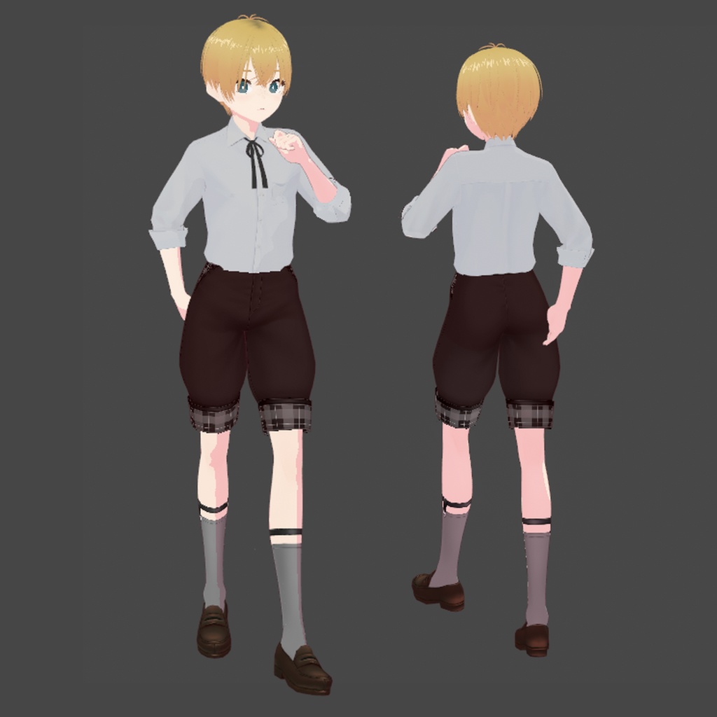 オリジナル3Dモデル「ジェイミー」