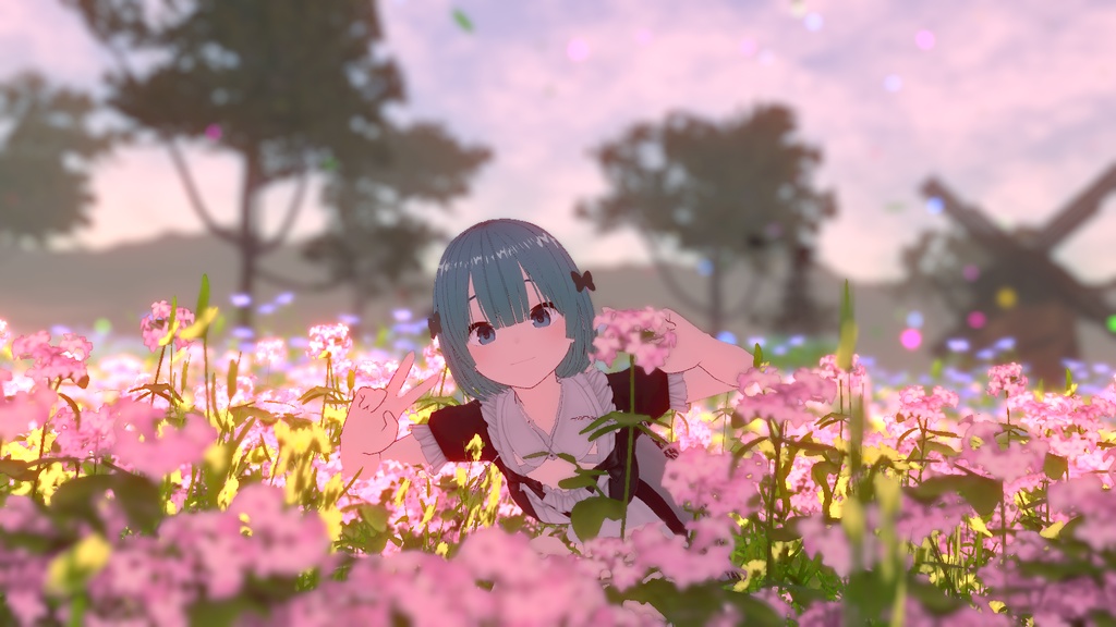 オリジナル3Dモデル「エメリナ」