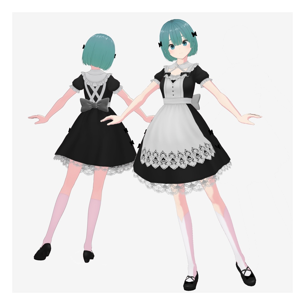 オリジナル3Dモデル「エメリナ」