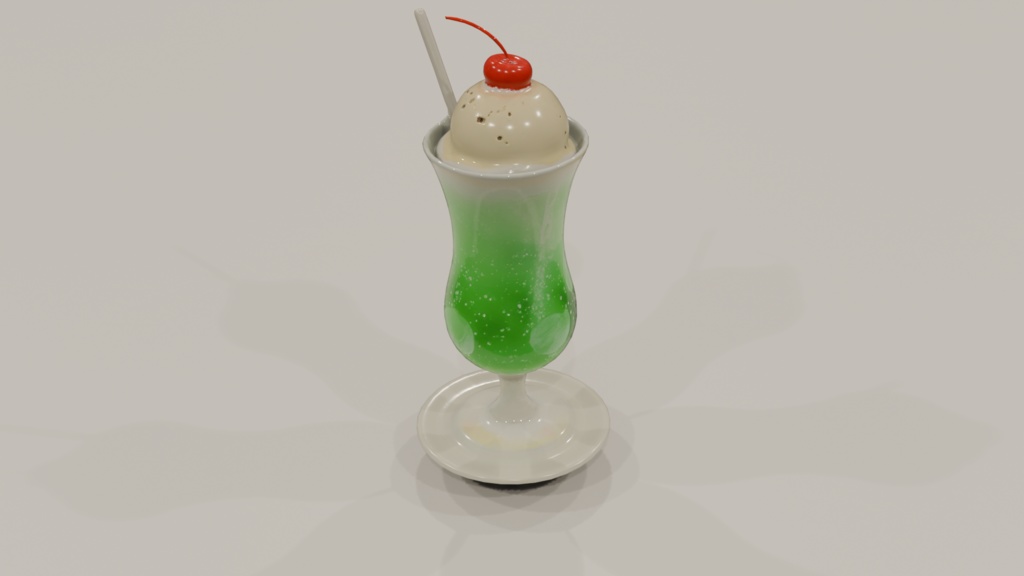 【Unitypackage/GLB】定番料理&スイーツセット(19点)