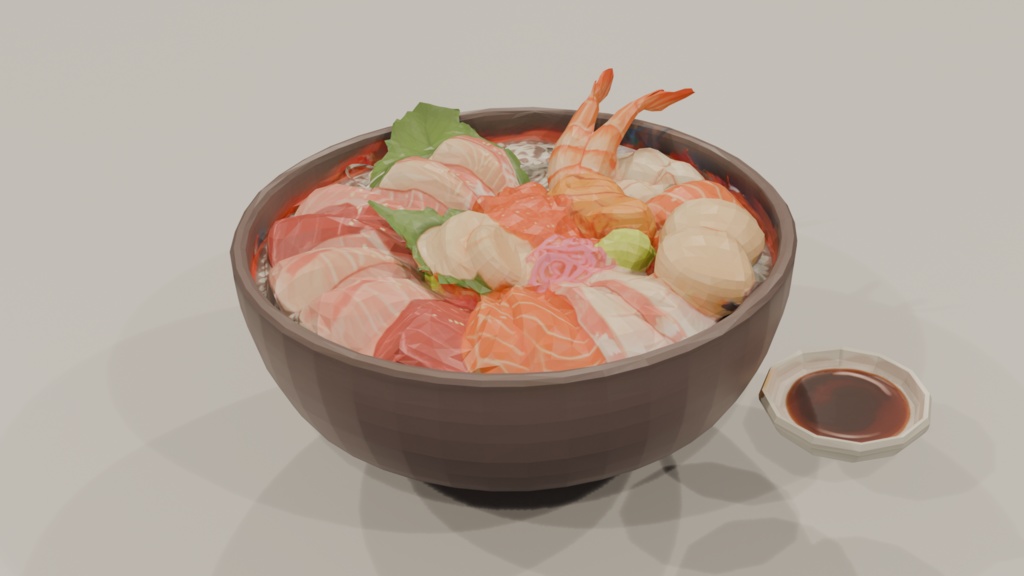 【Unitypackage/GLB】定番料理&スイーツセット(19点)