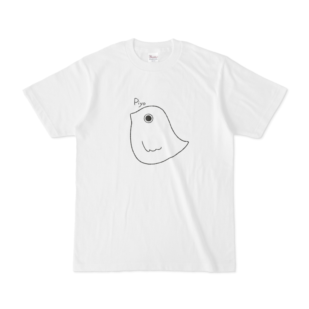 まんまるおめめの鳥Tシャツ