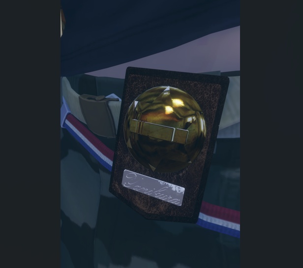 【VRChat向け】スモーカーズ・シェリフバッジ (Smoker's Sheriff Badge)