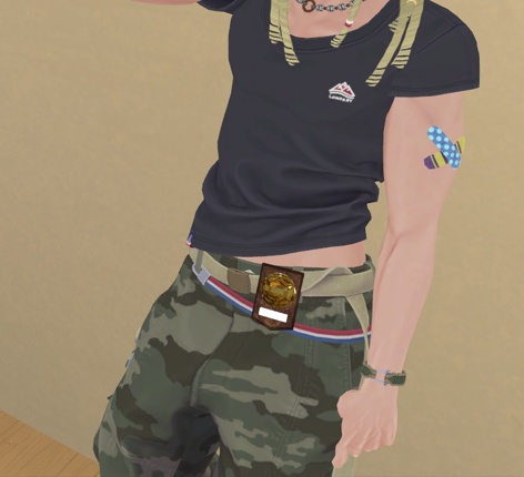 【VRChat向け】スモーカーズ・シェリフバッジ (Smoker's Sheriff Badge)