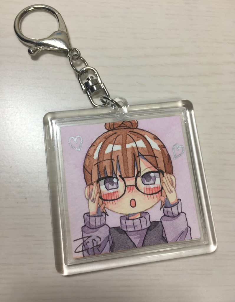 原画キーホルダー