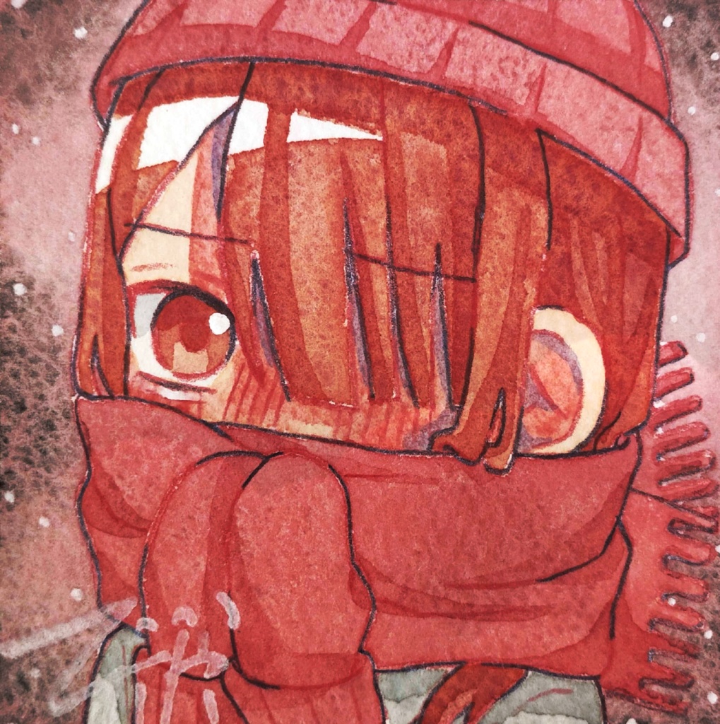 冬の気配(フレームレス原画)