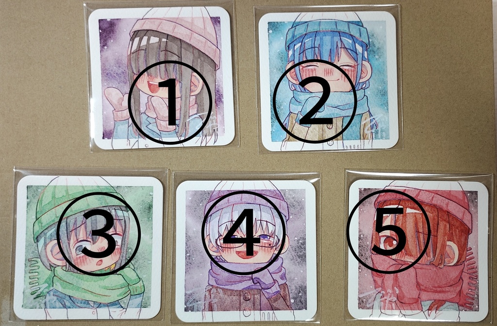 冬の気配(フレームレス原画)