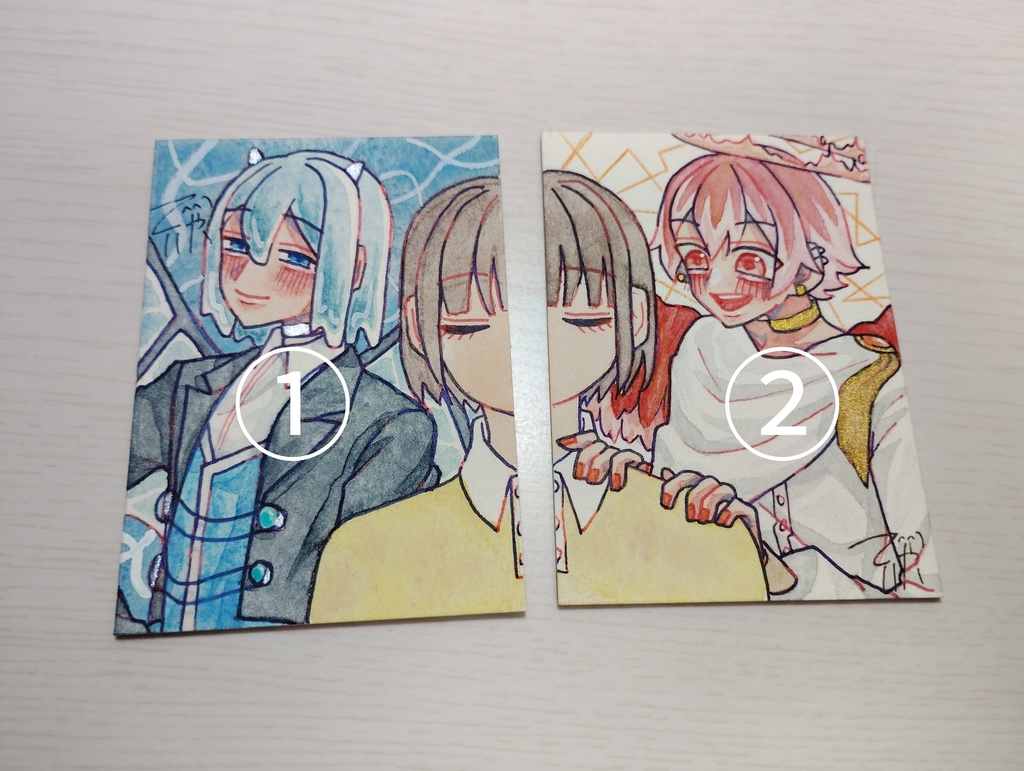 天使と悪魔ATC②