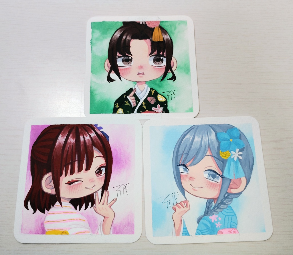 和風フレームレス原画