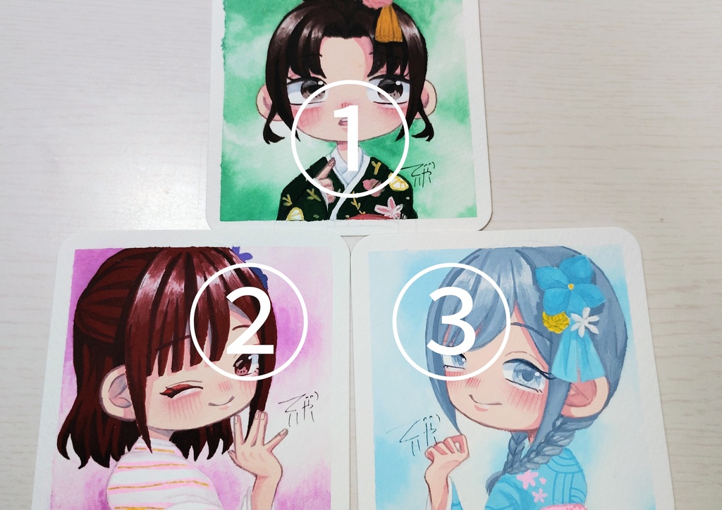 和風フレームレス原画