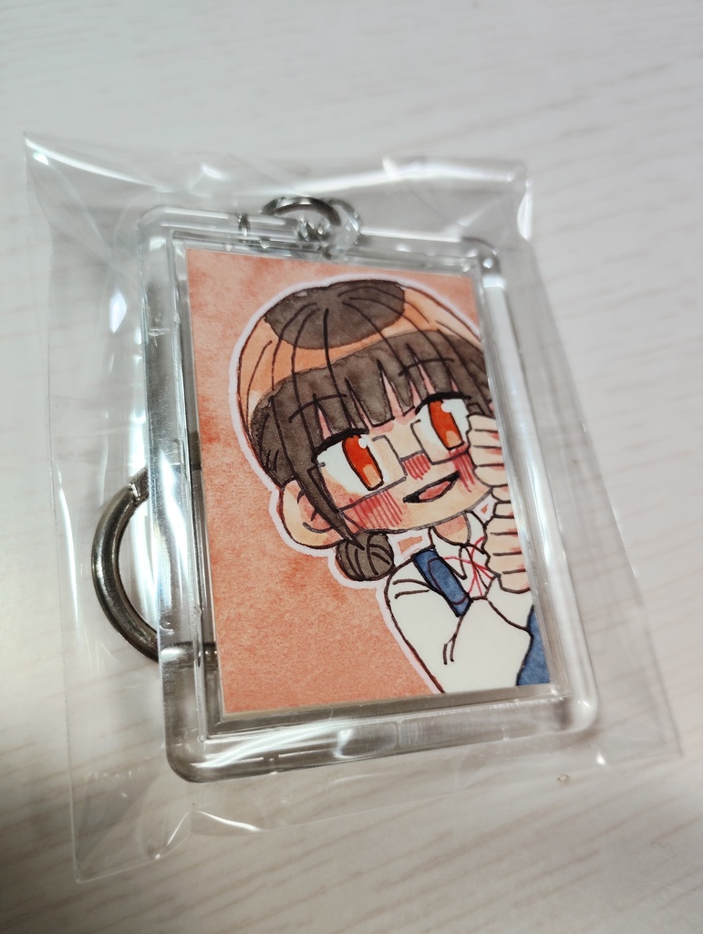 ひょっこり原画キーホルダー
