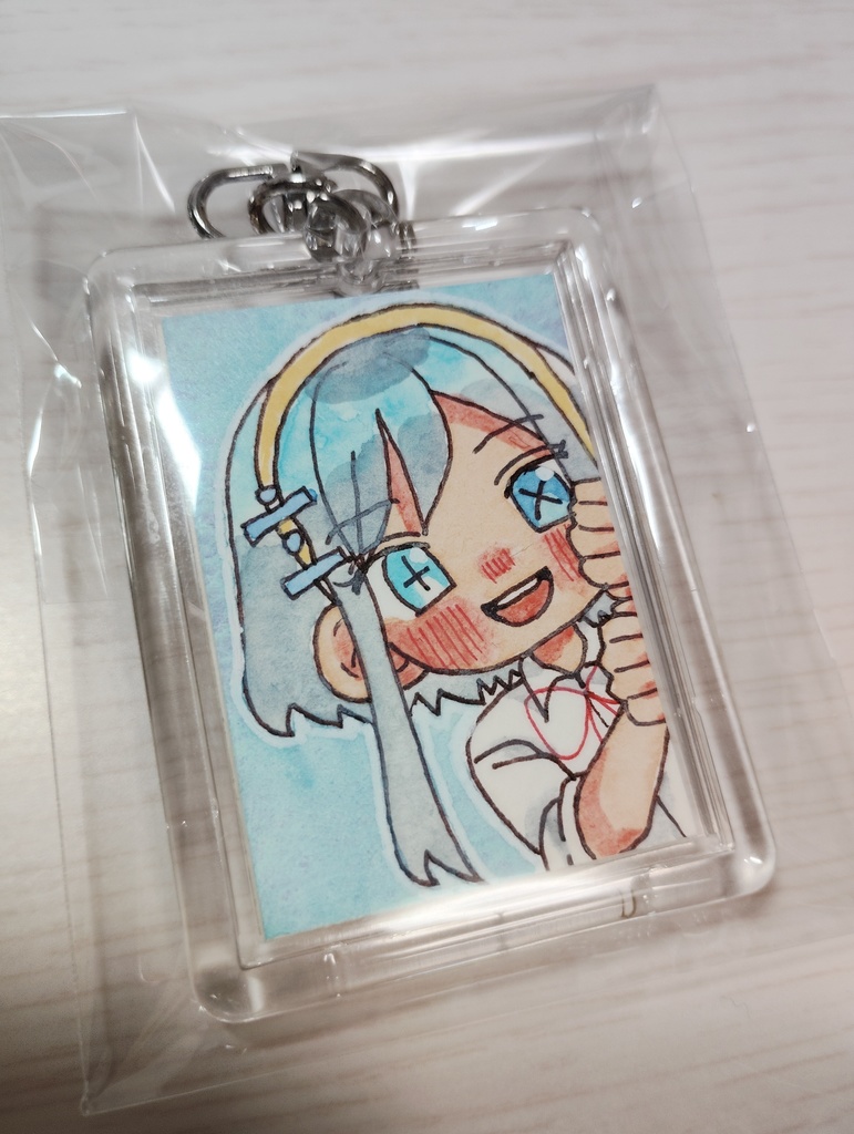 ひょっこり原画キーホルダー
