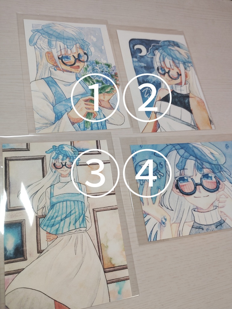 くらげちゃんポストカード