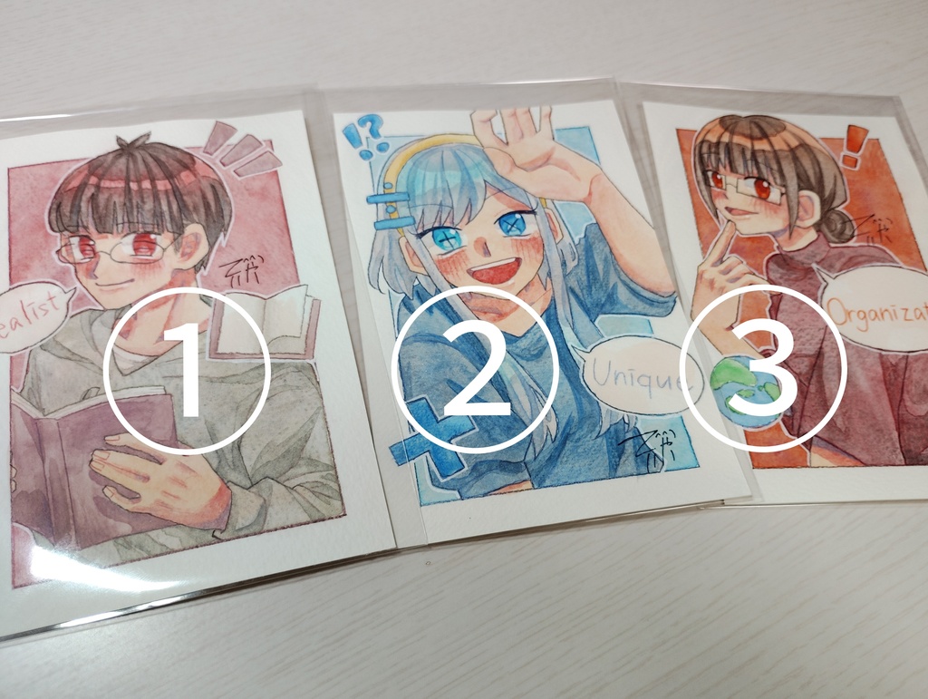 教科のフレームレス原画