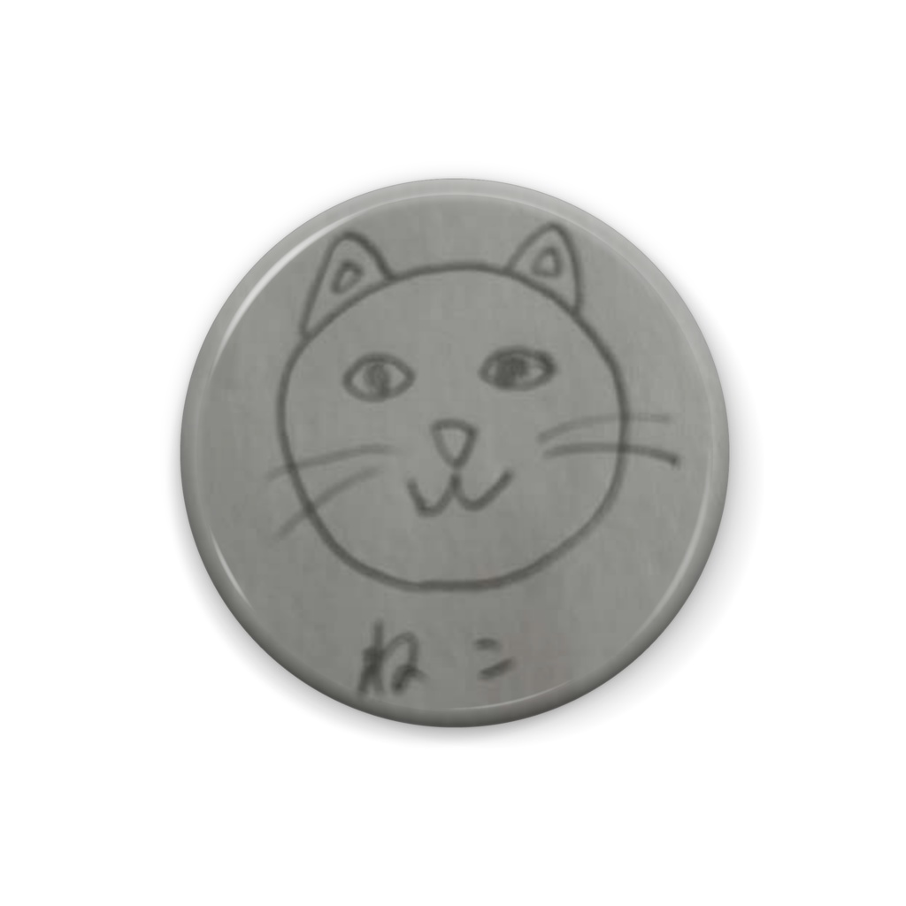 ねこ 缶バッジ