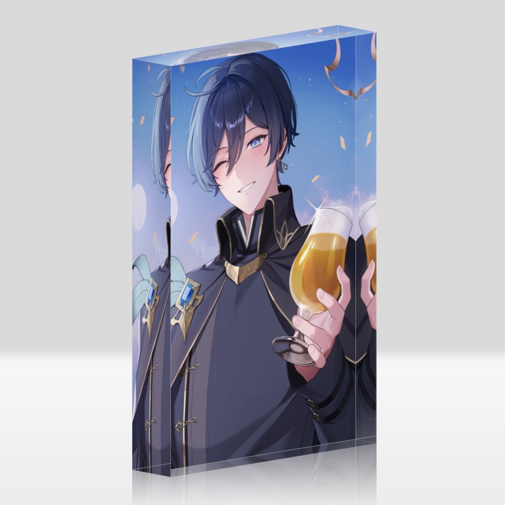 黒間タクト 2025年誕生日記念アクリルブロック