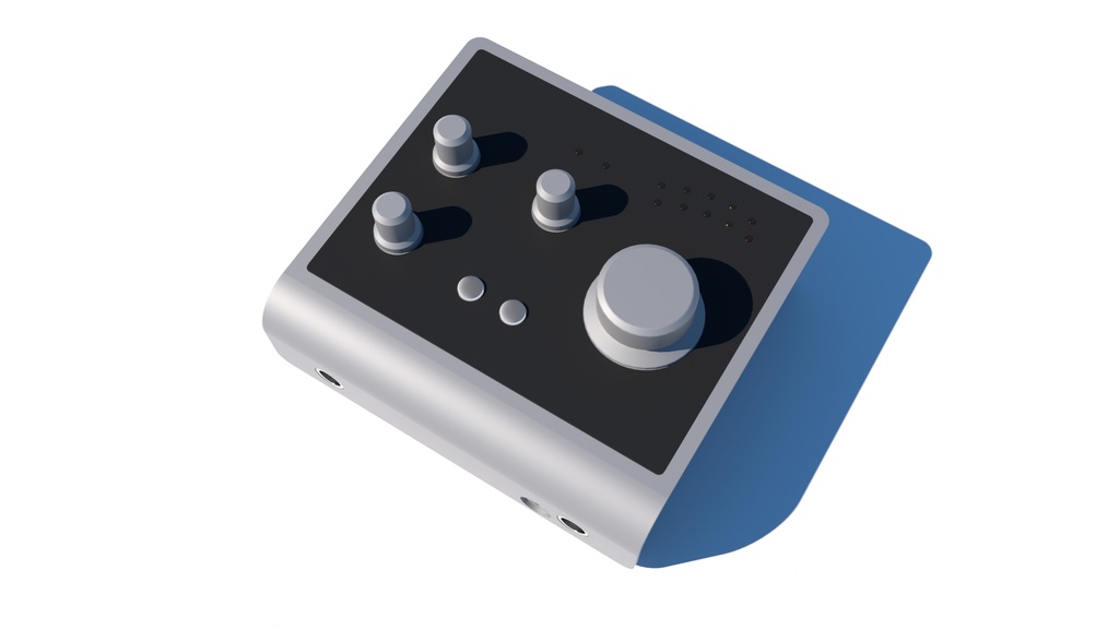[3Dモデル] Audient iD4 オーディオインターフェイス