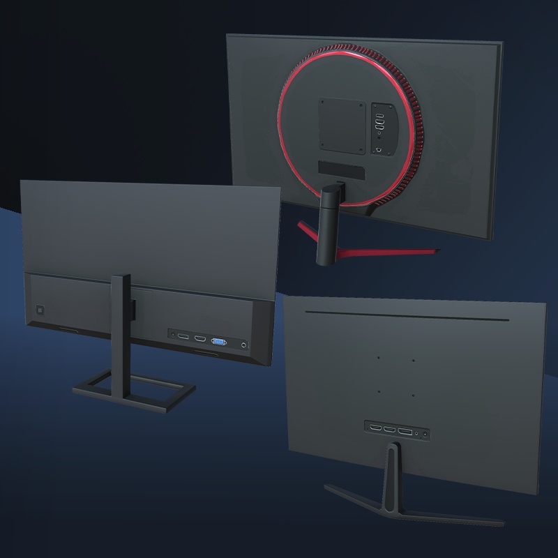 【3Dモデル】PCモニターセット 全入りセット