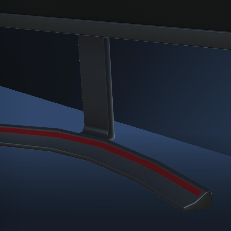 【3Dモデル】PCモニターセット 全入りセット