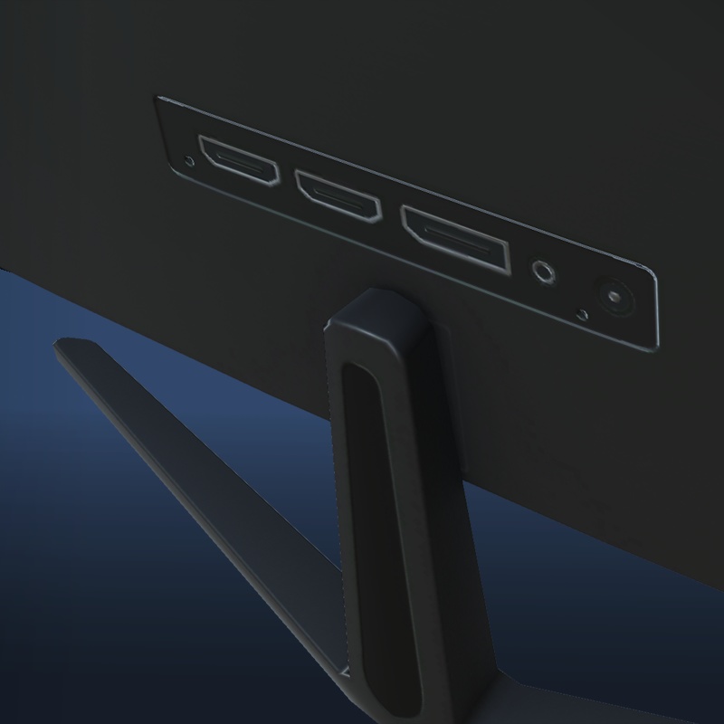 【3Dモデル】PCモニター 16:9セット