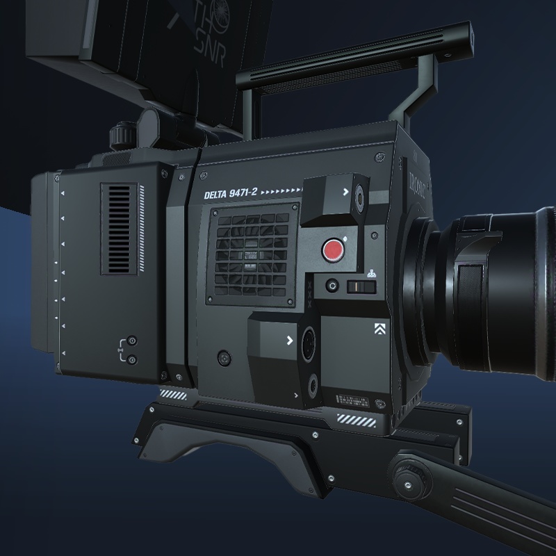 【3Dモデル】シネマカメラ Iconicセット