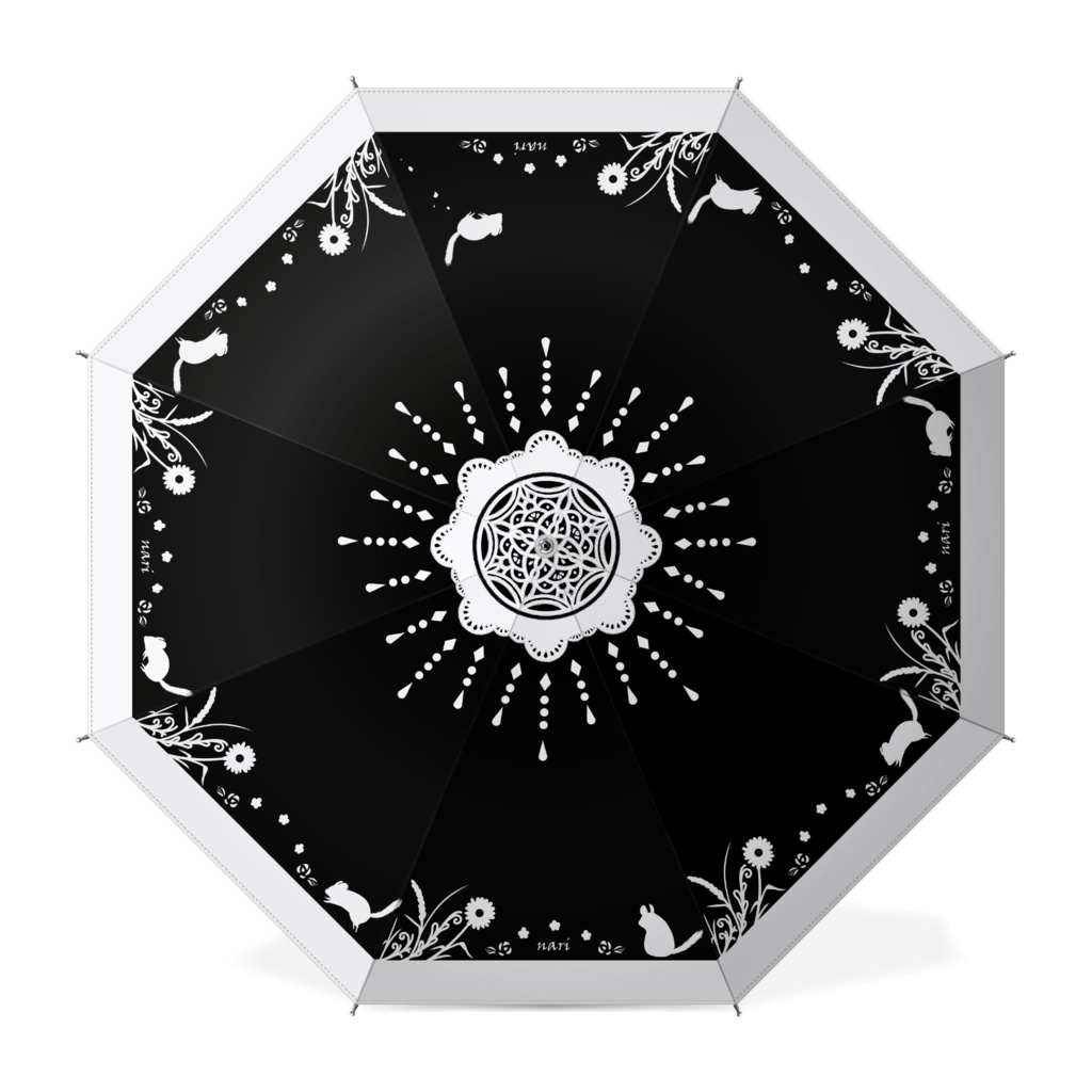 チンチラ　傘　ナリちゃん