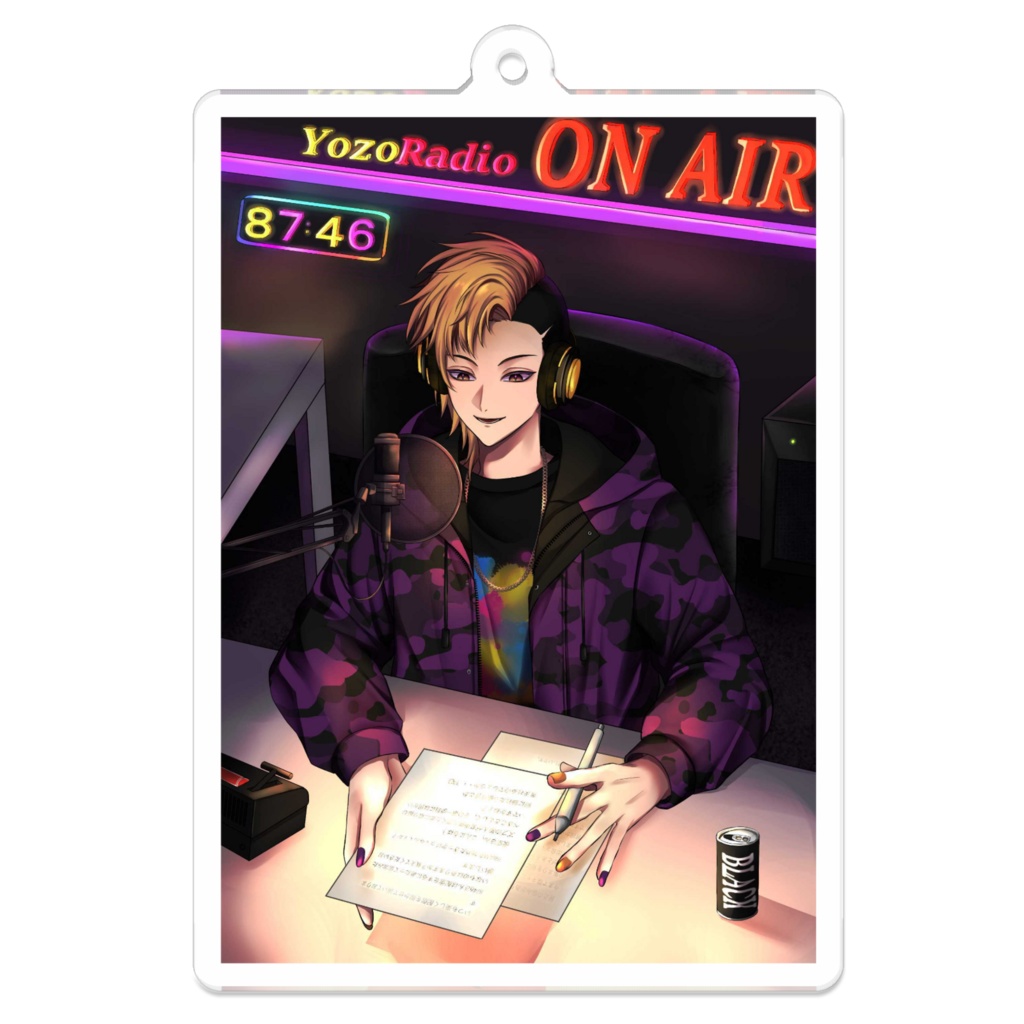 一枚絵アクリルキーホルダー