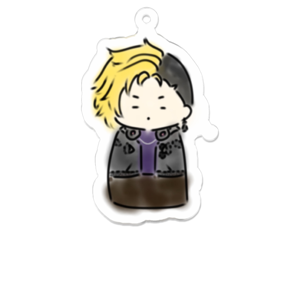 アクリルキーホルダーこけしSD