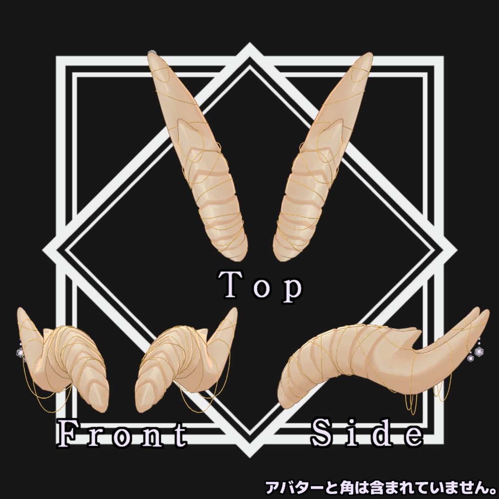 『フォシュニア専用』フォシュニア角装飾