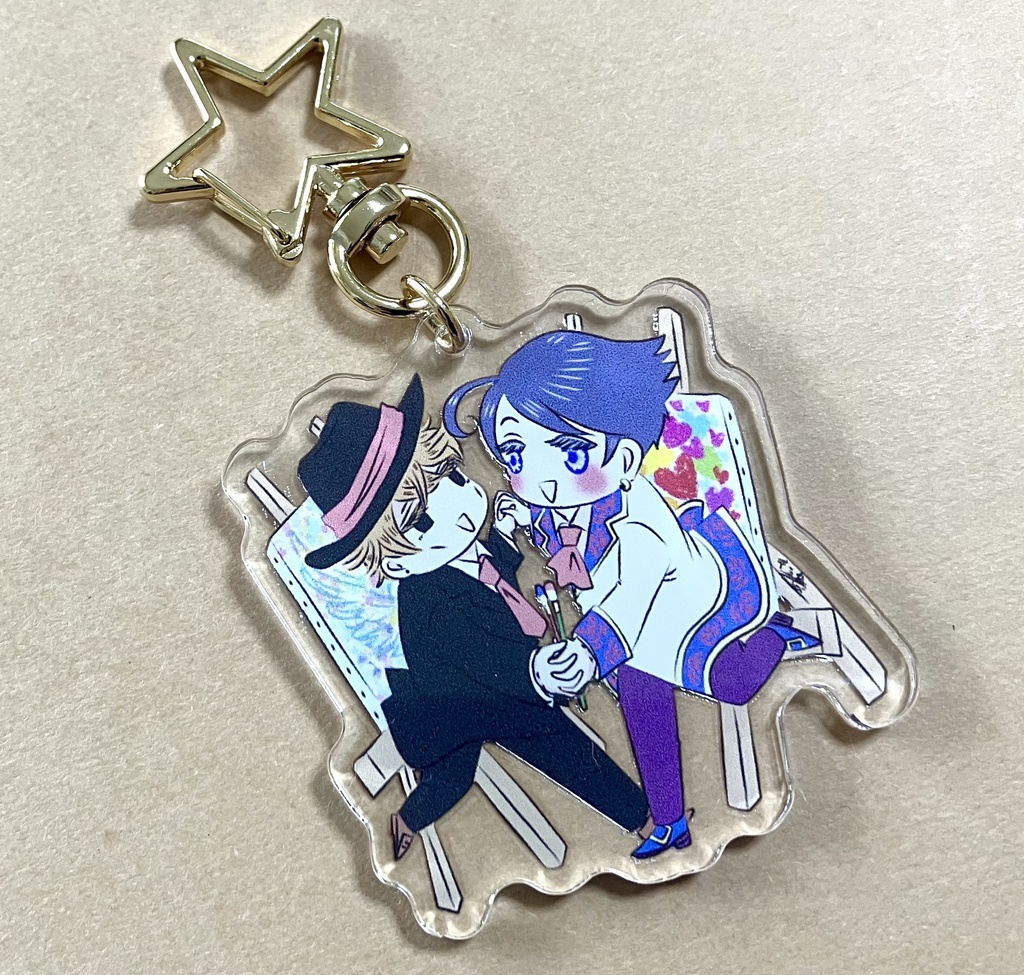 アクリルキーホルダー　オルフェ＆フェリペ