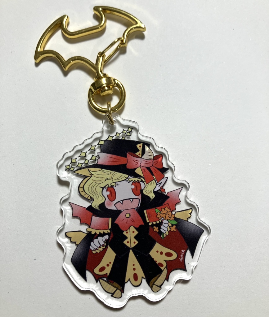 マルク君のキーキーアクリルキーホルダー(リバーシブル)