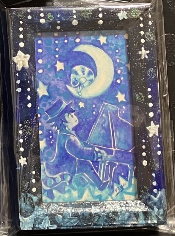 青いミニミニ原画シリーズ『星降る小さな演奏会』