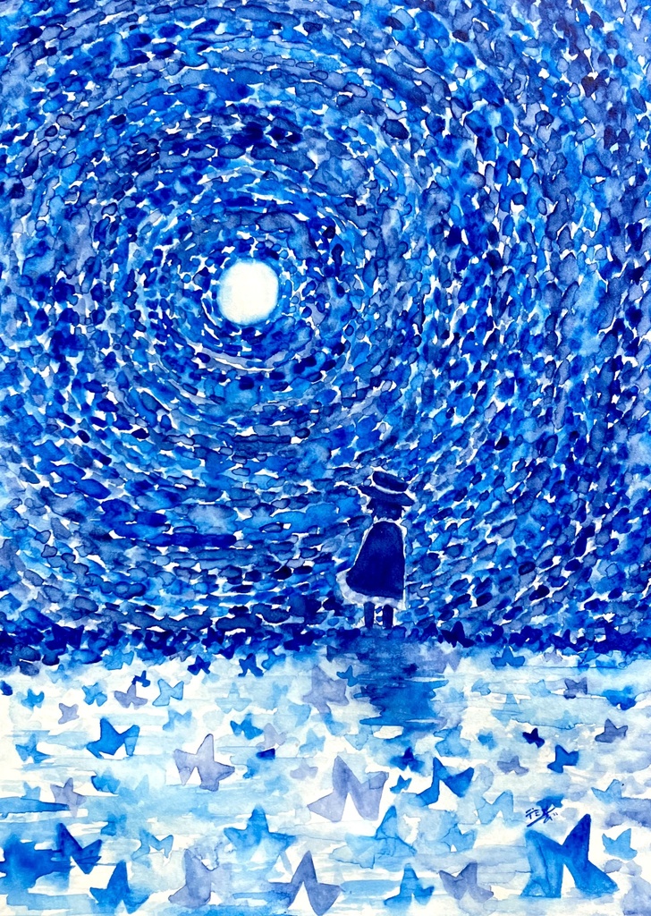 『星を渡る君へ』フレームレス作品